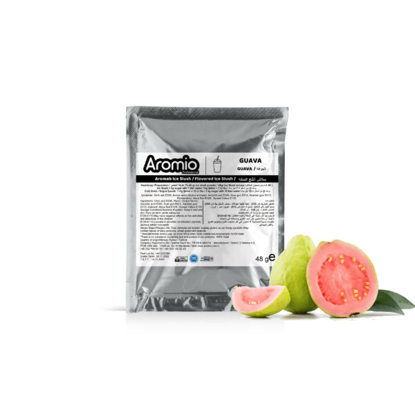 يتم إنتاج مسحوق السلاش بنكهة الجوافة و جميع منتجاتنا التي تحمل علامة Aromio من أجلك وفقًا للمعايير الصحية مع مهندسي الغذاء لدينا. جميع منتجاتنا حاصلة على شهادة ISO 22000 وشهادة الحلال. منتجاتنا معبأة داخل أكياس خالية تماما من الهواء و مانعة للضوء وذلك وفقا لمعايير النظافة العالمية.