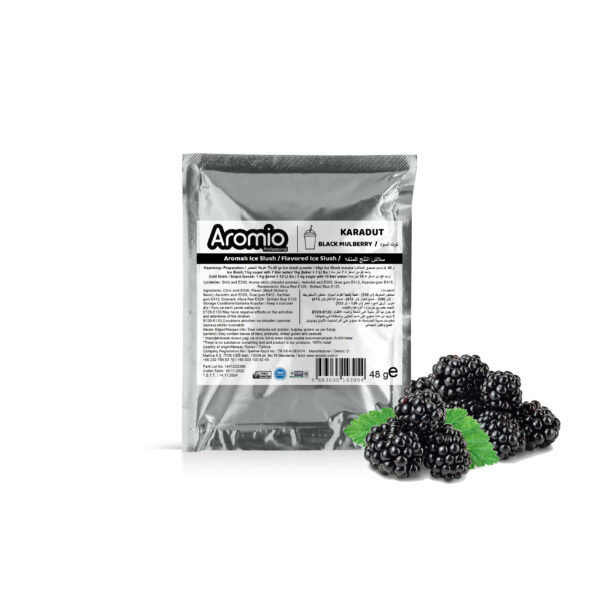 مسحوق السلاش بنكهة التوت الاسود (Ice-Slush)